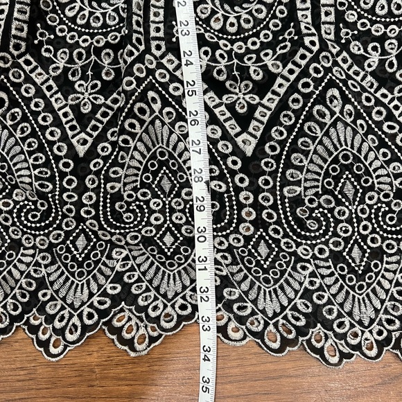 Anthropologie Akemi + Kim Brooke embroidered eyelet loose fit dress size 2 - Picture 12 of 12